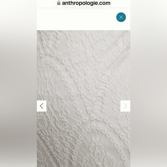 Anthropologie Rish  Flora Wedding Gown- NWT size 4- never worn tried on once - Picture 5 of 10